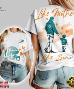 Miami Dolphins Premium NFL Like Mother Like Son 3D Shirt