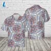 Michelob Ultra, Sunflower, Red White Blue, 4th of July, Patriotic, Beer Hawaiian Shirt
