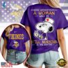 Minnesota Vikings NFL Snoopy Never Underestimate A Nurse Unisex T Shirt
