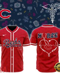 MLB Cincinnati Reds Happy International Nurses Day Baseball Jersey