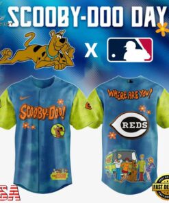 MLB Cincinnati Reds Scooby-Doo Baseball Jersey