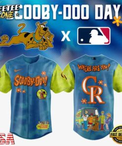 MLB Colorado Rockies Scooby-Doo Baseball Jersey
