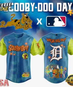 MLB Detroit Tigers Scooby-Doo Baseball Jersey