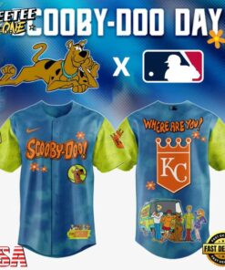 MLB Kansas City Royals Scooby-Doo Baseball Jersey
