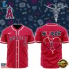 MLB Los Angeles Angels Happy International Nurses Day Baseball Jersey
