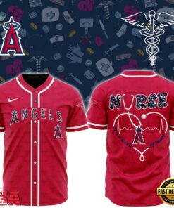 MLB Los Angeles Angels Happy International Nurses Day Baseball Jersey