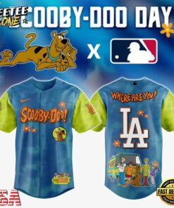 MLB Los Angeles Dodgers Scooby-Doo Baseball Jersey
