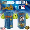 MLB Miami Marlins Scooby-Doo Baseball Jersey