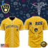 MLB Milwaukee Brewers Happy International Nurses Day 2026 Baseball Jersey Shirt 3 MLB Milwaukee Brewers Happy International Nurses Day Baseball Jersey