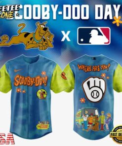 MLB Milwaukee Brewers Scooby-Doo Baseball Jersey