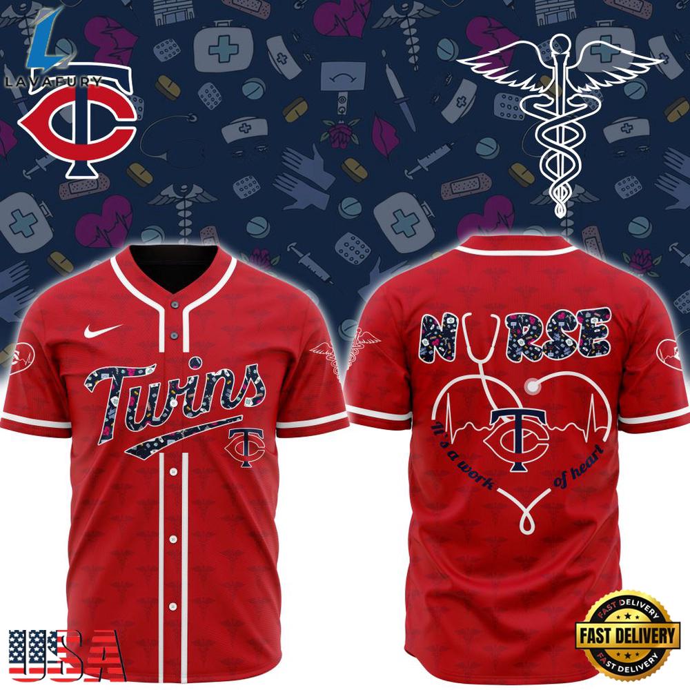 MLB Minnesota Twins Happy International Nurses Day 2026 Baseball Jersey Shirt MLB Minnesota Twins Happy International Nurses Day 2026 Baseball Jersey Shirt