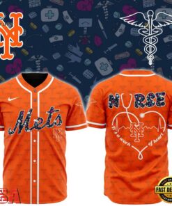 MLB New York Mets Happy International Nurses Day Baseball Jersey