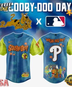 MLB Philadelphia Phillies Scooby-Doo Baseball Jersey