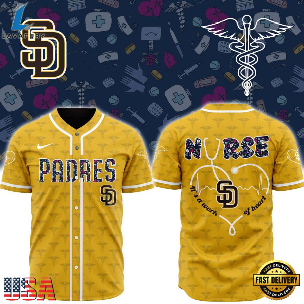 MLB San Diego Padres Happy International Nurses Day 2026 Baseball Jersey Shirt MLB San Diego Padres Happy International Nurses Day 2026 Baseball Jersey Shirt