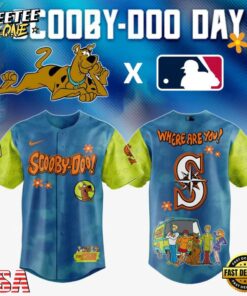 MLB Seattle Mariners Scooby-Doo Baseball Jersey