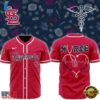 MLB St. Louis Cardinals Happy International Nurses Day Baseball Jersey