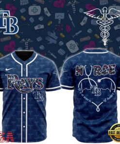 MLB Tampa Bay Rays Happy International Nurses Day Baseball Jersey