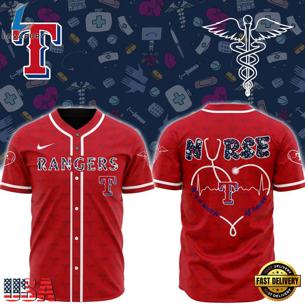 MLB Texas Rangers Happy International Nurses Day 2026 Baseball Jersey Shirt MLB Texas Rangers Happy International Nurses Day 2026 Baseball Jersey Shirt