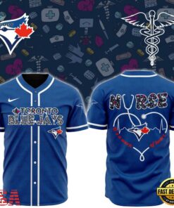 MLB Toronto Blue Jays Happy International Nurses Day Baseball Jersey
