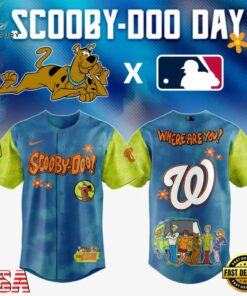 MLB Washington Nationals Scooby-Doo Baseball Jersey
