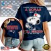 New England Patriots NFL Snoopy Never Underestimate A Nurse Unisex T Shirt