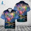 Ohio Air National Guard Lockheed C-130H Hercules 164th Airlift Squadron, 179th Airlift Wing 4th Of July Hawaiian Shirt