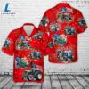 Patriotic Old Farm Tractor 4th Of July Hawaiian Shirt