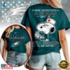 Philadelphia Eagles NFL Snoopy Never Underestimate A Nurse Unisex T Shirt