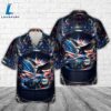 Police Car Patriot Eagle, 4th Of July Flag Hawaiian Shirt