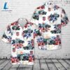 Police Truck, 4th Of July Hawaiian Shirt