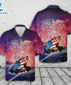 Racing 4th Of July Hawaiian Shirt