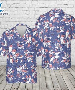 Red White And Blue, 4th Of July Hawaiian Shirt
