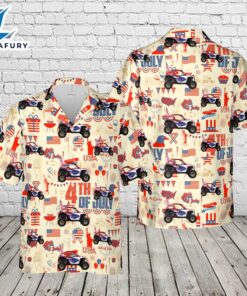 Retro Talon, 4th Of July Hawaiian Shirt