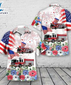 Richmond, British Columbia, Richmond Fire Rescue Department, 4th Of July Hawaiian Shirt