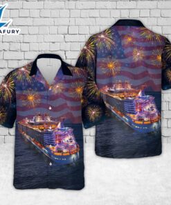 Royal Caribbean International Oasis of the Seas, 4th Of July Hawaiian Shirt