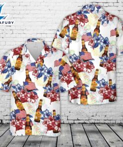 Shiner Bock Texas Beer, 4th Of July Hawaiian Shirt