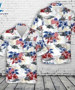 Sikorsky MH-53 Pave Low 4th Of July Hawaiian Shirt