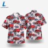 Silver Spring Montgomery County Maryland Hillandale Volunteer Fire Department Company 12 Hawaiian Shirt