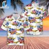 Spirit Airlines Airbus A319 4th Of July Hawaiian Shirt