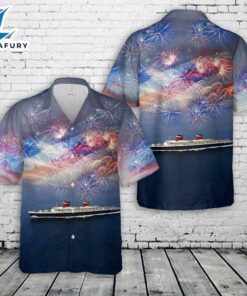 SS United States, 4th of July Hawaiian Shirt