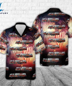 Statesboro Fire Department, Georgia 4th Of July Hawaiian Shirt
