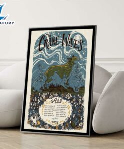 The Crane Wives Art III Tour August 2026 Poster