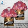 Town of Woodbury Police Dept., 4th Of July Hawaiian Shirt