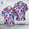 Tropical Flower 4th Of July Hawaiian Shirt