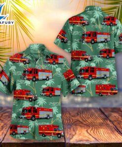 Union Grove Racine County Wisconsin Union Grove Yorkville Fire Department Hawaiian Shirt