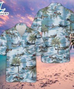 Us Air Craft 4th of July Hawaiian Shirt