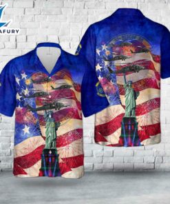 US Air Force 33d Rescue Squadron HH-60 Pave Hawk, 4th Of July Hawaiian Shirt