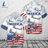 US Air Force Boeing KC-46 Pegasus, 4th Of July Hawaiian Shirt