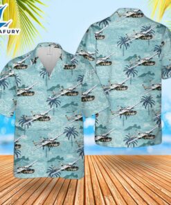 US Air Force Cessna O-2A Skymaster Oscar Deuce Hawaiian Shirt