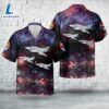 U.S. Navy Douglas A-4 Skyhawk of Attack Squadron 15 (VA-15) Valions, 4th Of July Hawaiian Shirt